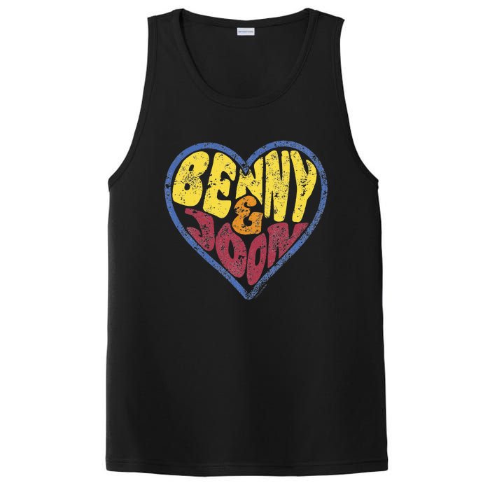 Benny & Joon Coorful Heart Shaped PosiCharge Competitor Tank