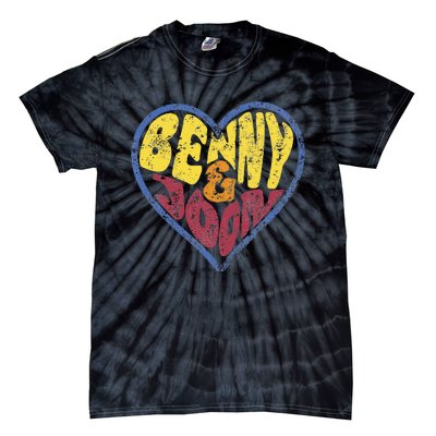 Benny & Joon Coorful Heart Shaped Tie-Dye T-Shirt