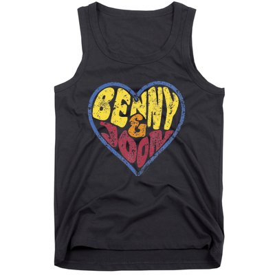 Benny & Joon Coorful Heart Shaped Tank Top