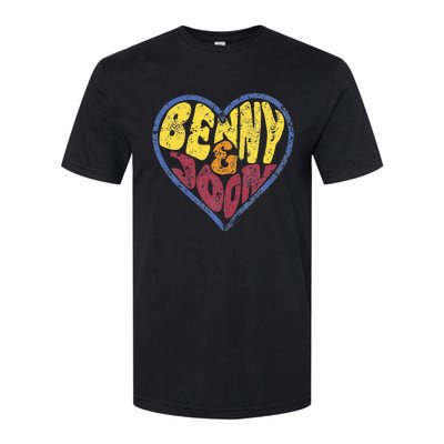 Benny & Joon Coorful Heart Shaped Softstyle CVC T-Shirt