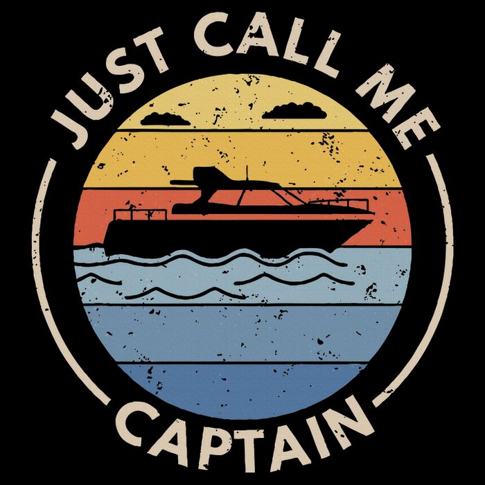 Boat Just Call Me Captain Cooling Performance Crew T-Shirt