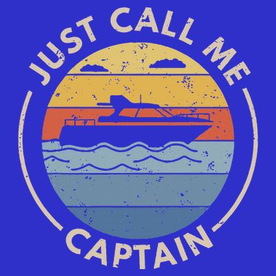 Boat Just Call Me Captain T-Shirt