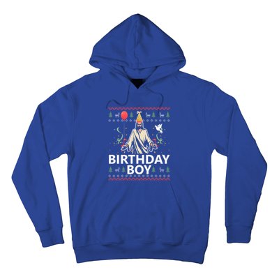 Birthday Jesus Christ Christmas Sweater Funny Jesus Cute Gift Hoodie