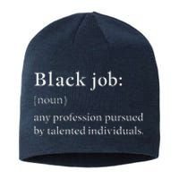 Black Job Definition Black Politics Black Professionals Sustainable Beanie