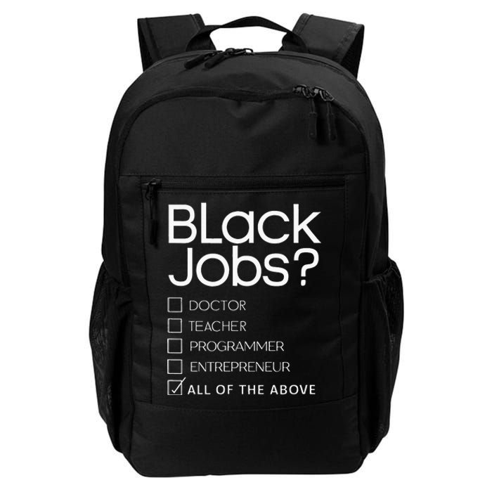 Black Job Definition Black Politics Black Professionals Daily Commute Backpack