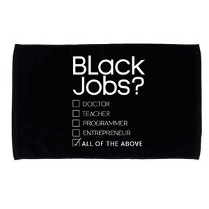 Black Job Definition Black Politics Black Professionals Microfiber Hand Towel