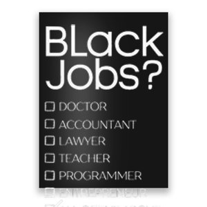 Black Job Definition Black Politics Black Professionals Poster