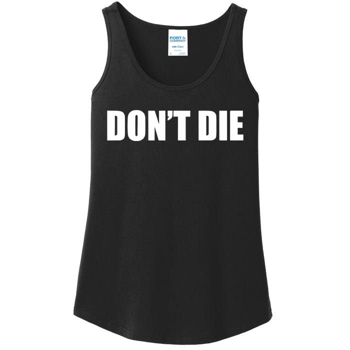 Bryan Johnson DonT Die Ladies Essential Tank