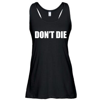 Bryan Johnson DonT Die Ladies Essential Flowy Tank