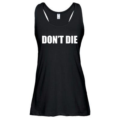 Bryan Johnson DonT Die Ladies Essential Flowy Tank