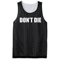 Bryan Johnson DonT Die Mesh Reversible Basketball Jersey Tank