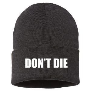 Bryan Johnson DonT Die Sustainable Knit Beanie