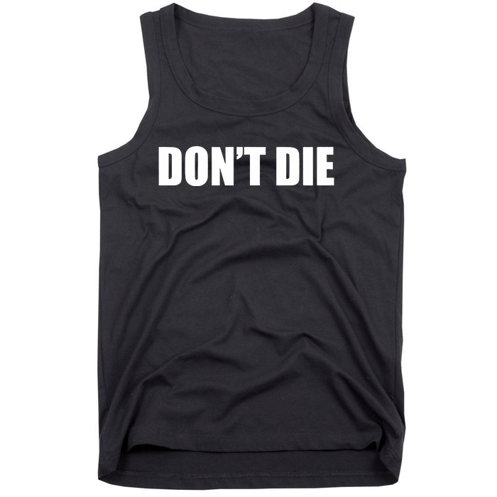 Bryan Johnson DonT Die Tank Top