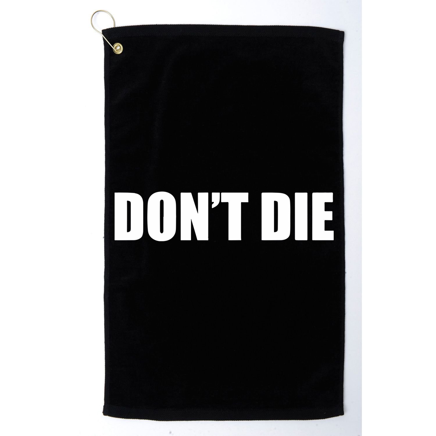 Bryan Johnson DonT Die Golf Towel