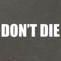 Bryan Johnson DonT Die Cotton Canvas Backpack