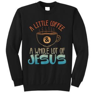 Best Jesus Design For Women Christian Coffee Lover Sweatshirt