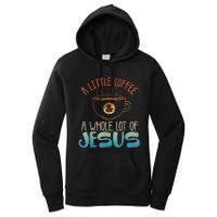 Best Jesus Design For Women Christian Coffee Lover Women's Pullover Hoodie