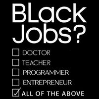 Black Job Definition Black Politics Black Professionals Apron