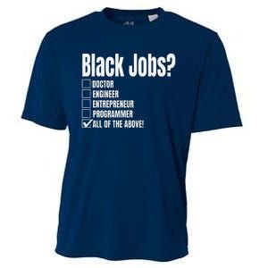 Black Job Definition Black Politics Black Professionals Cooling Performance Crew T-Shirt