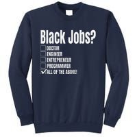 Black Job Definition Black Politics Black Professionals Sweatshirt