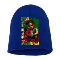 Big Junenth Energy Ancestors Melanin Black African Meaningful Gift Short Acrylic Beanie