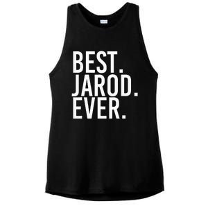 Best. Jarod. Ever. Funny Personalized Name Joke Gift Idea Ladies PosiCharge Tri-Blend Wicking Tank