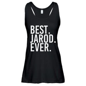 Best. Jarod. Ever. Funny Personalized Name Joke Gift Idea Ladies Essential Flowy Tank