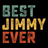 Best Jimmy Ever Retro Personalized First Name Jimmy Wool Snapback Cap