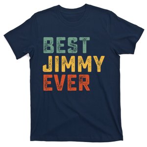 Best Jimmy Ever Retro Personalized First Name Jimmy T-Shirt