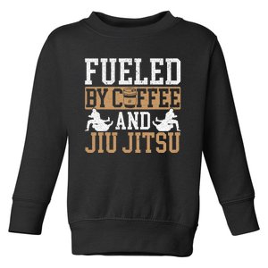 Brazilian Jiu-jitsu Enjoy American Coffee Jiu-jitsu BJJ Toddler Sweatshirt