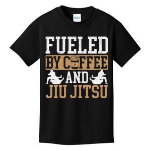 Brazilian Jiu-jitsu Enjoy American Coffee Jiu-jitsu BJJ Kids T-Shirt