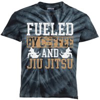 Brazilian Jiu-jitsu Enjoy American Coffee Jiu-jitsu BJJ Kids Tie-Dye T-Shirt