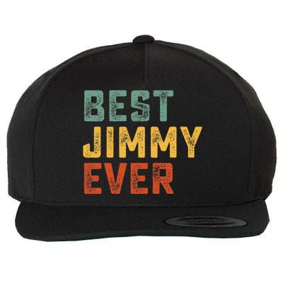 Best Jimmy Ever Wool Snapback Cap