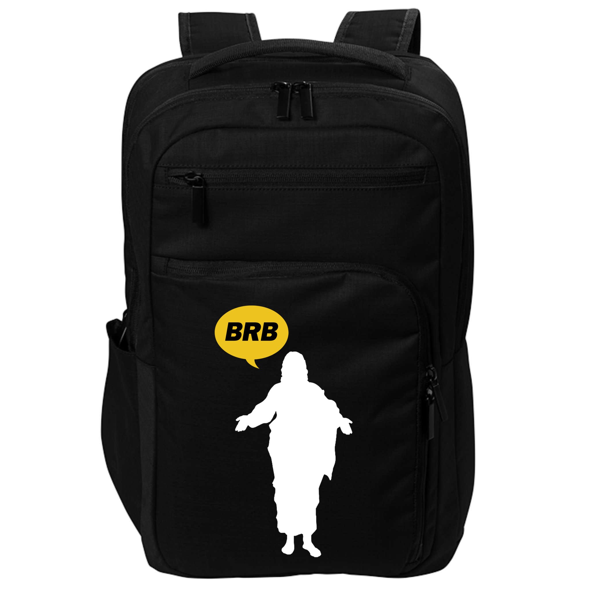 Brb Jesus Easter Sunday Impact Tech Backpack