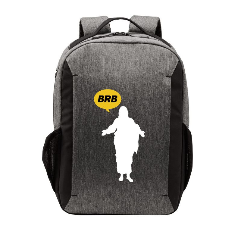 Brb Jesus Easter Sunday Vector Backpack