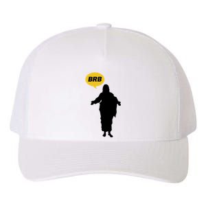 Brb Jesus Easter Sunday Yupoong Adult 5-Panel Trucker Hat