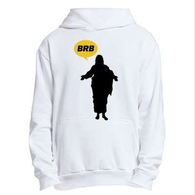 Brb Jesus Easter Sunday Urban Pullover Hoodie