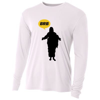 Brb Jesus Easter Sunday Cooling Performance Long Sleeve Crew