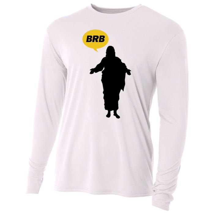 Brb Jesus Easter Sunday Cooling Performance Long Sleeve Crew