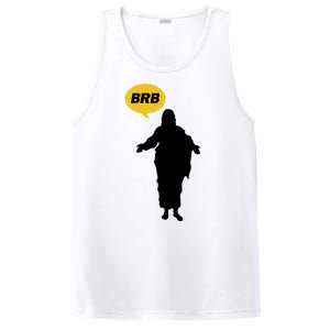 Brb Jesus Easter Sunday PosiCharge Competitor Tank