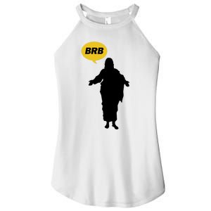 Brb Jesus Easter Sunday Women's Perfect Tri Rocker Tank