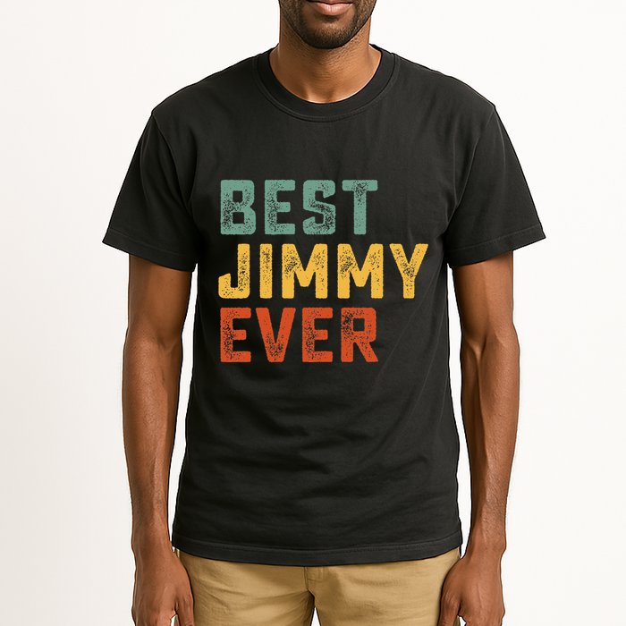 Best Jimmy Ever Retro Personalized First Name Jimmy Tall T-Shirt