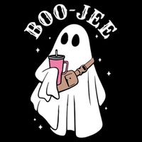 Boo Jee Funny Halloween Shopaholic Ghost Tall T-Shirt