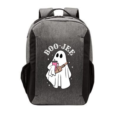 Boo Jee Funny Halloween Shopaholic Ghost Vector Backpack