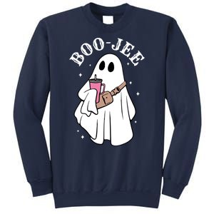 Boo Jee Funny Halloween Shopaholic Ghost Sweatshirt