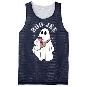 Boo Jee Funny Halloween Shopaholic Ghost Mesh Reversible Basketball Jersey Tank