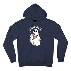 Boo Jee Funny Halloween Shopaholic Ghost Tall Hoodie