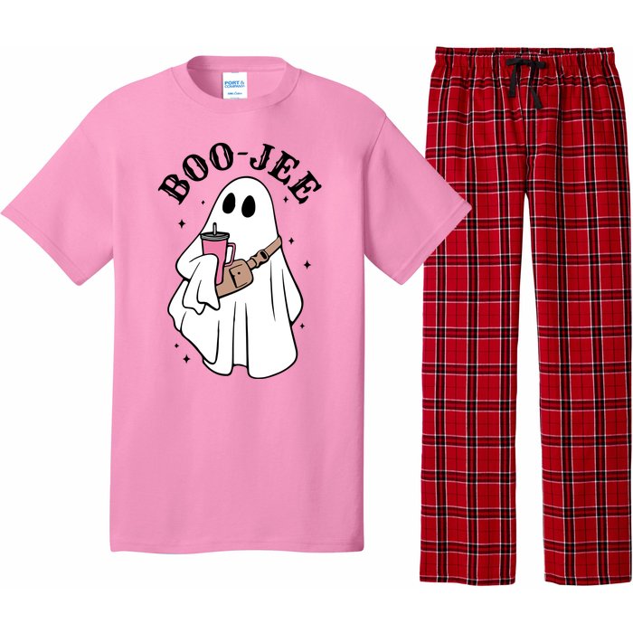 Boo Jee Funny Halloween Shopaholic Ghost Pajama Set