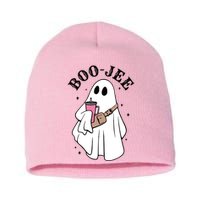 Boo Jee Funny Halloween Shopaholic Ghost Short Acrylic Beanie