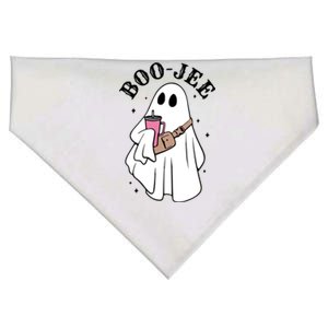 Boo Jee Funny Halloween Shopaholic Ghost USA-Made Doggie Bandana